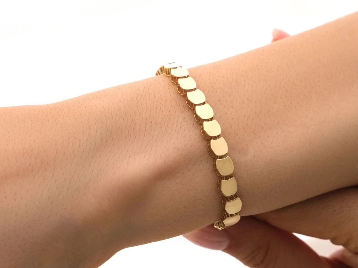 14 Ayar Altın Füzyon Bileklik