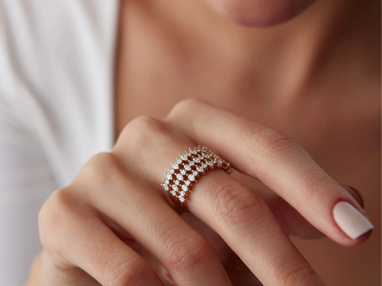 1,49 Karat Tasarım Pırlanta Yüzük