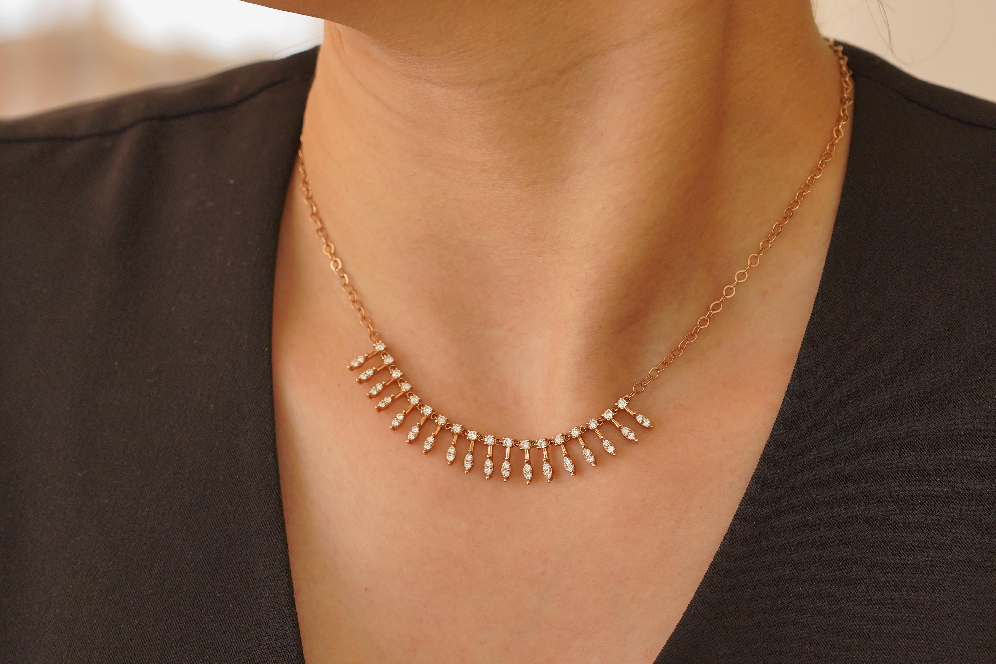 1.04 Karat Pırlanta Tasarım Kolye
