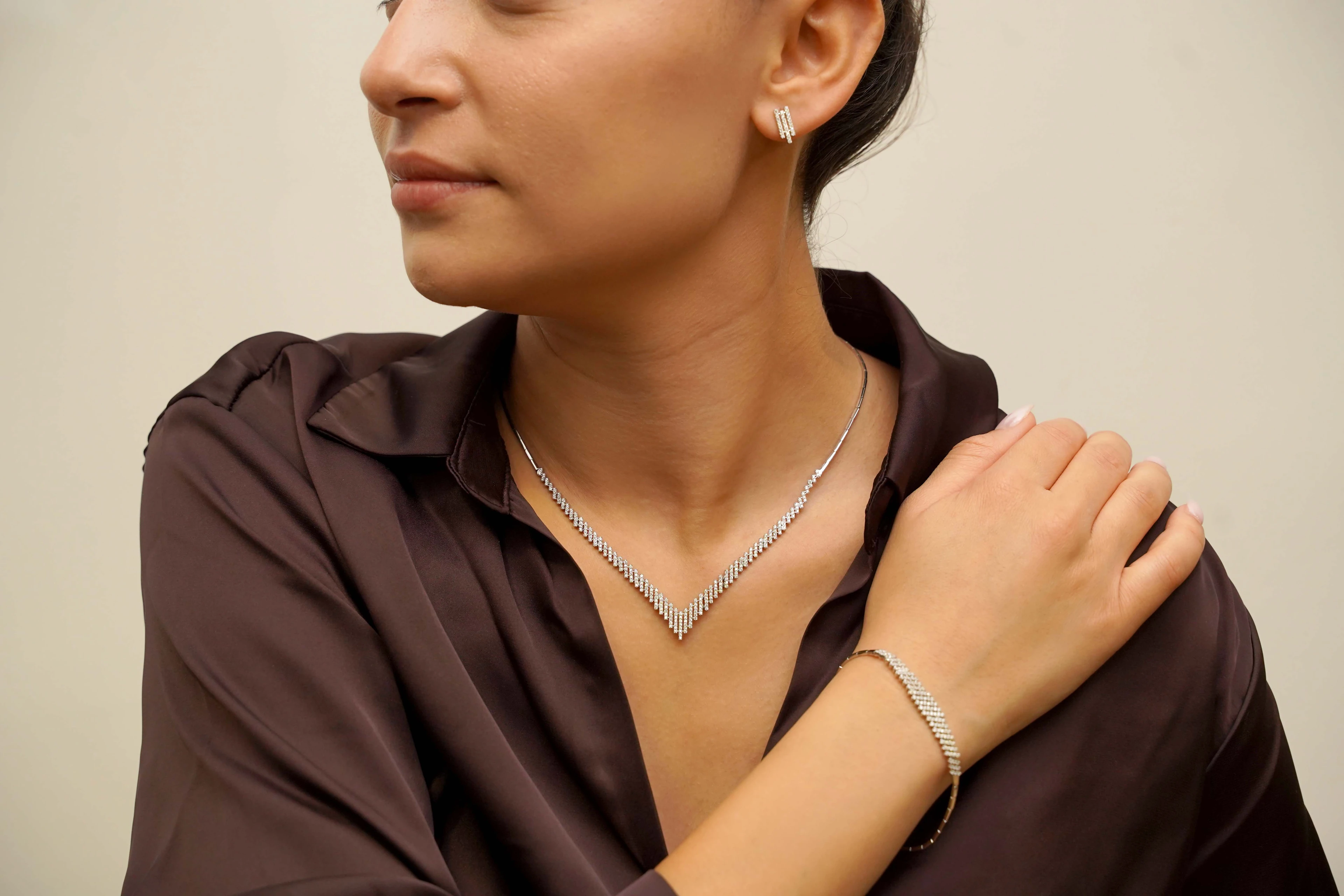 14 Ayar Altın V Model Set