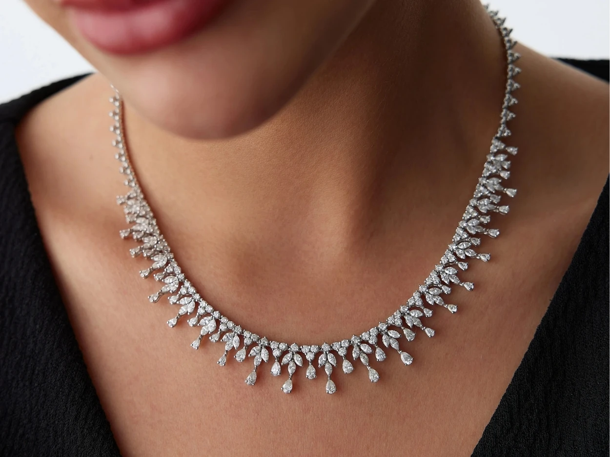 10,32 Karat Tasarım Pırlanta Kolye