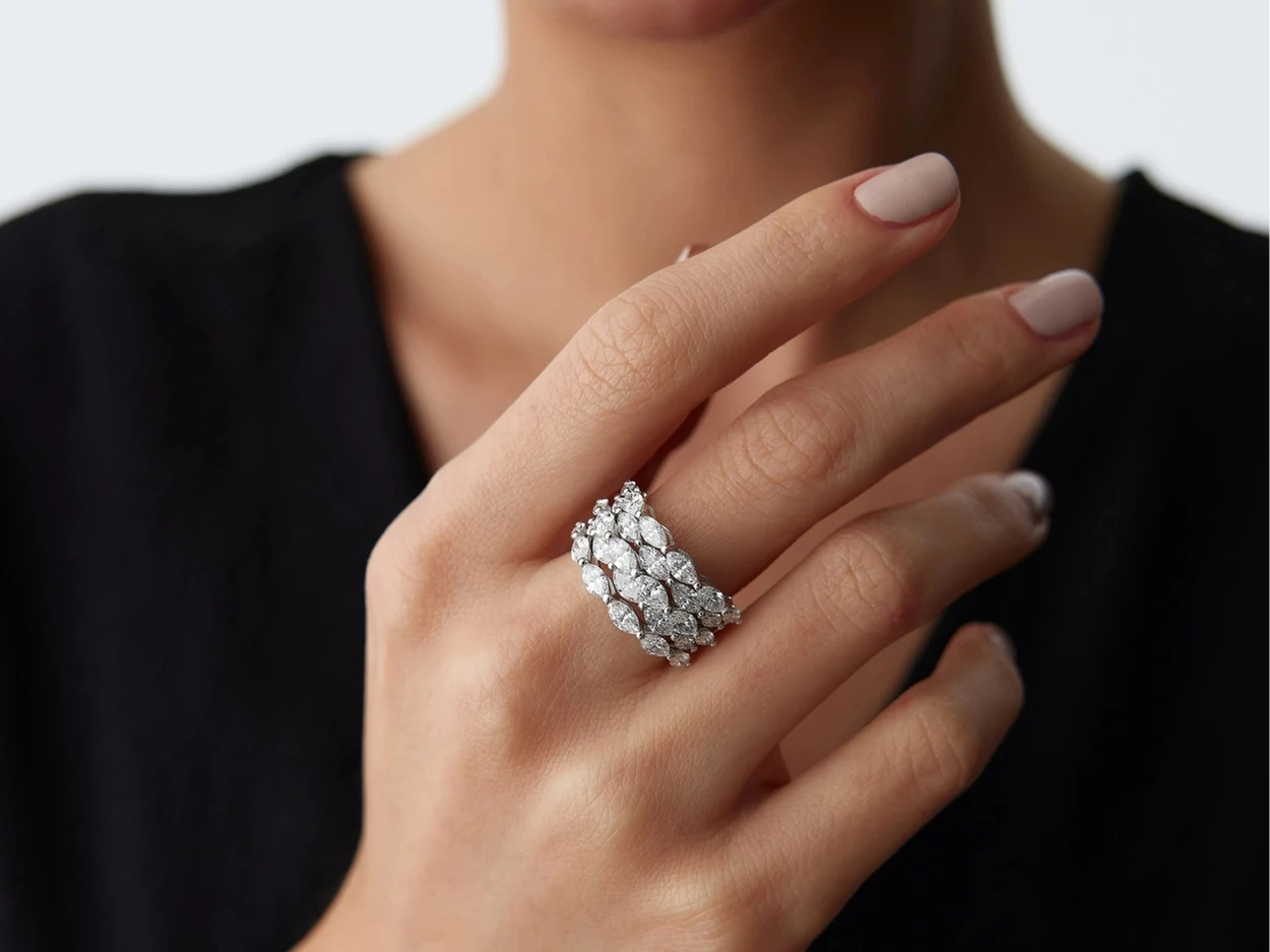 3,71 Karat Tasarım Pırlanta Yüzük