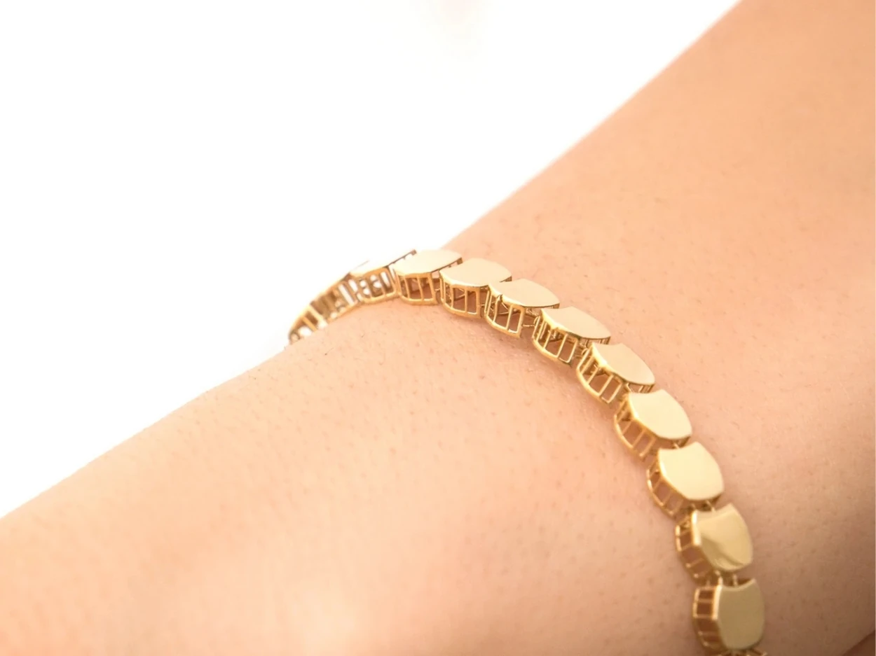 14 Ayar Altın Füzyon Bileklik