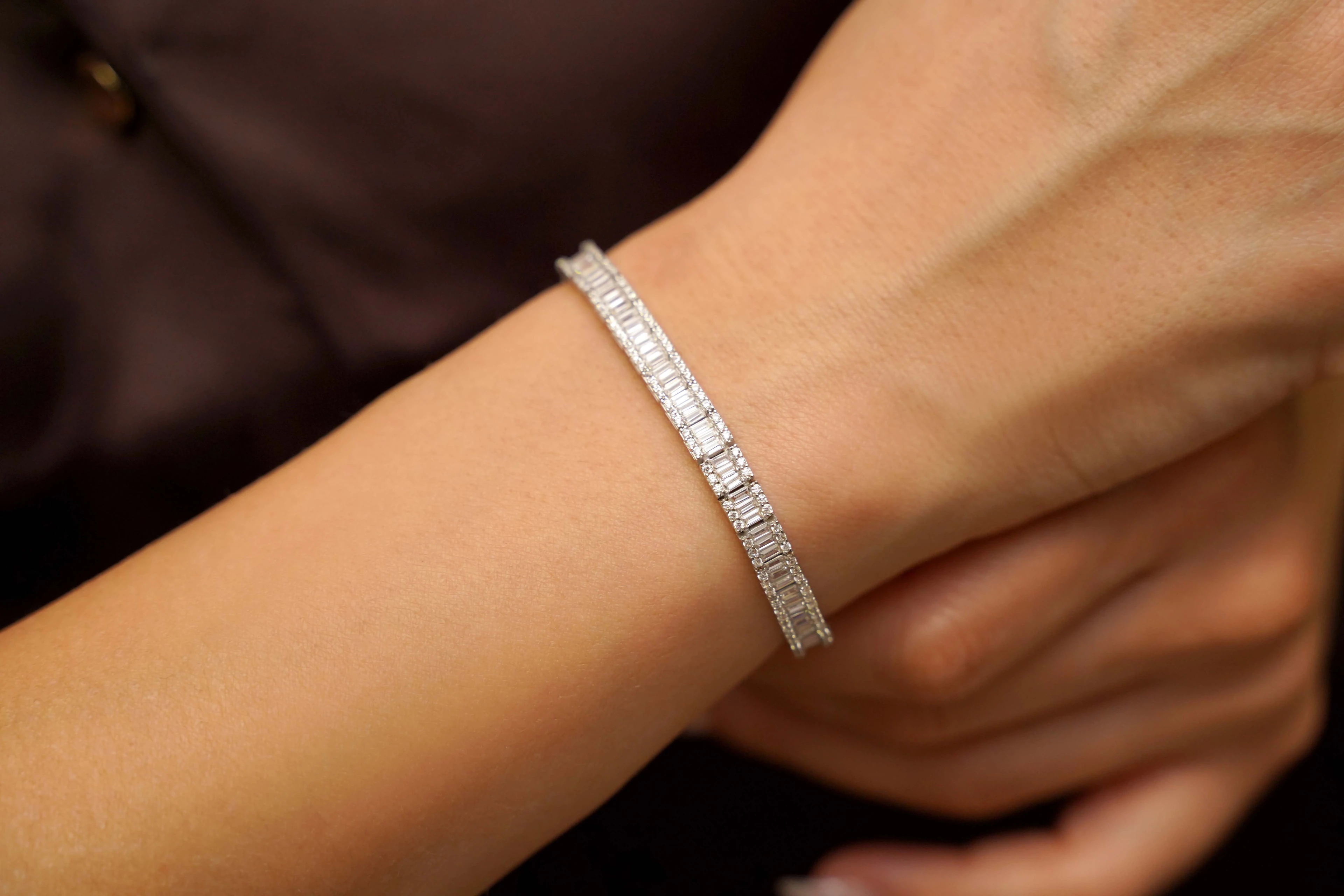 14 Ayar Altın Baget Suyolu Bileklik