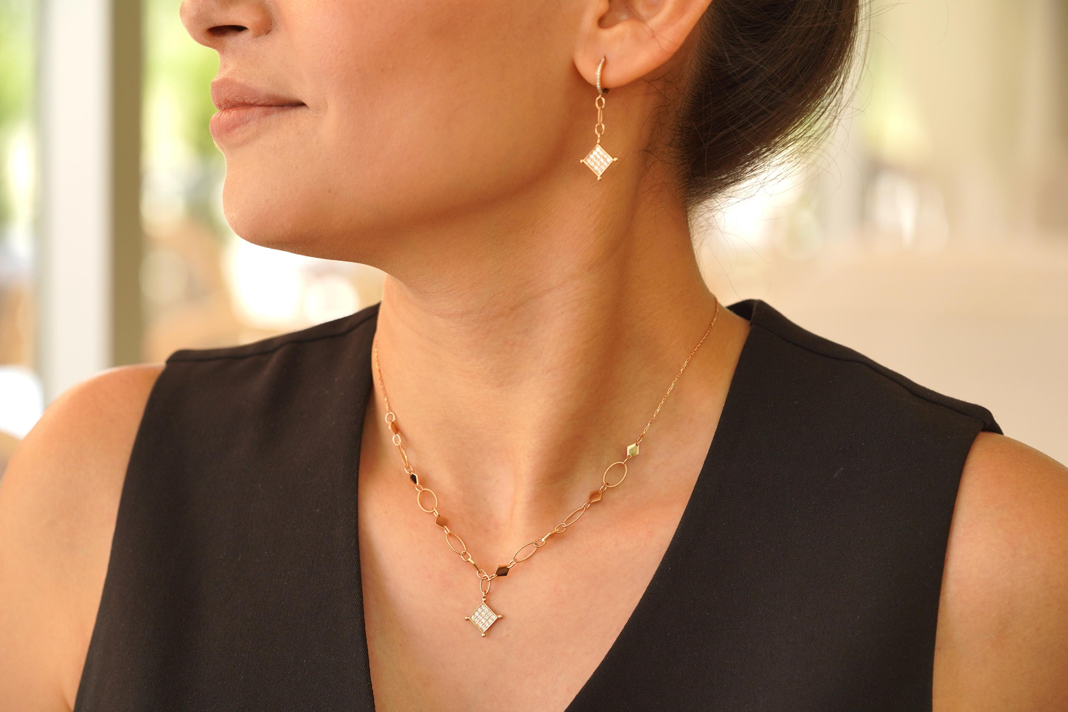 0.81 Karat Pırlanta Dörtgen Set