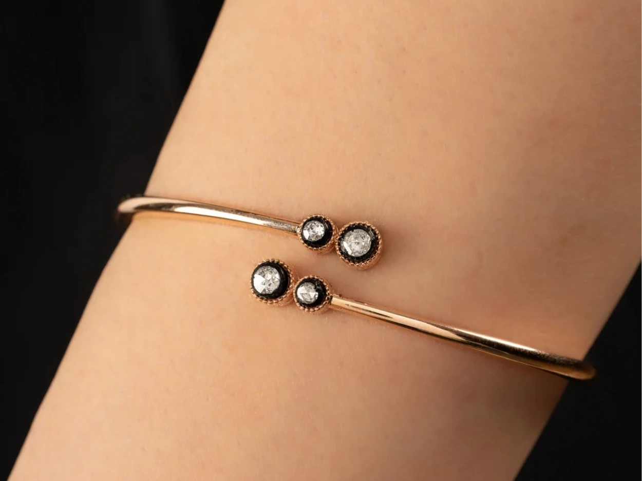 0,19 Karat Altın Elmas Bilezik