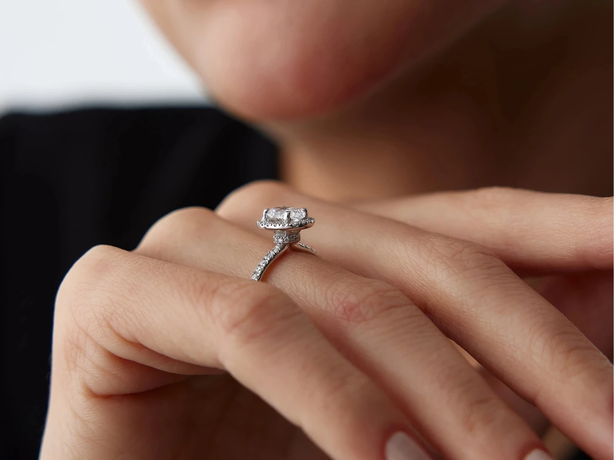 1,38 Karat Tasarım Pırlanta Yüzük