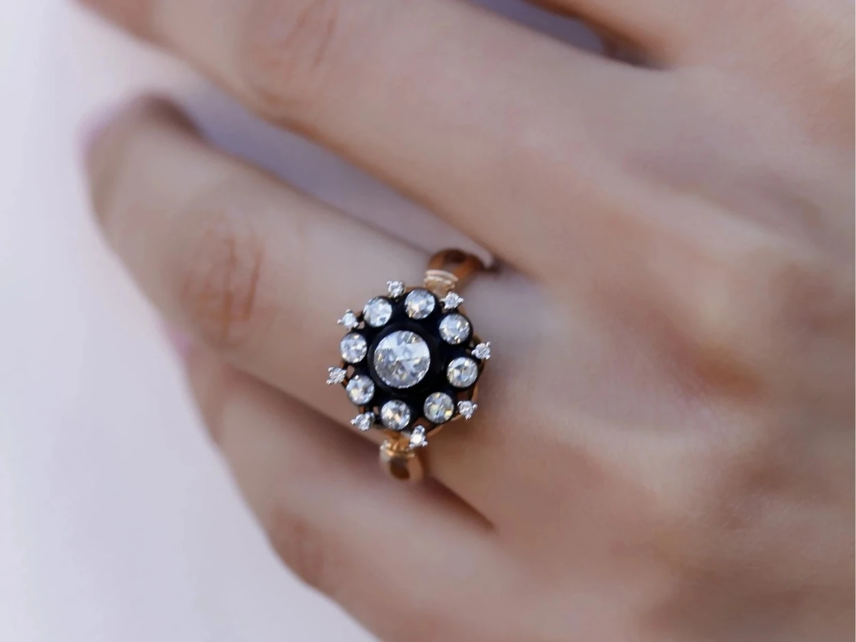 0,51 Karat Altın Pırlanta Elmas Yüzük