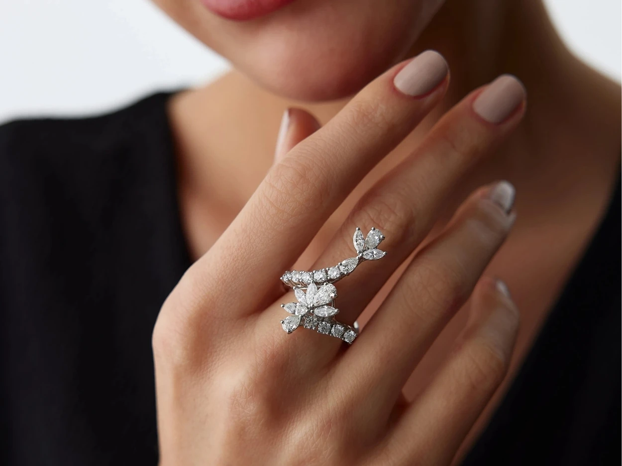 2,41 Karat Tasarım Pırlanta Yüzük