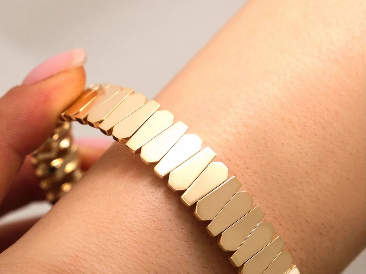 14 Ayar Altın Füzyon Kelepçe