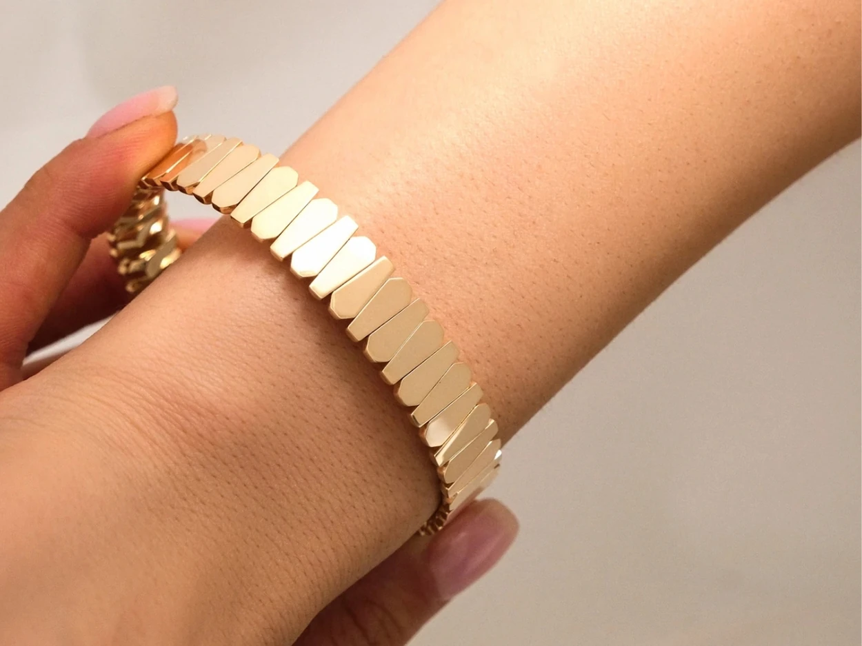 14 Ayar Altın Füzyon Kelepçe