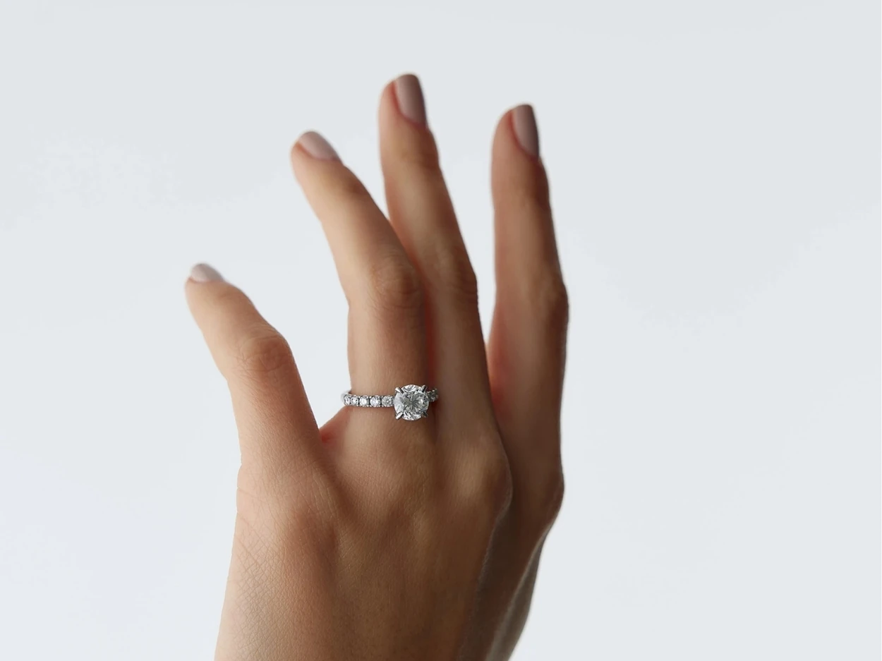 1,83 Karat Pırlanta Tektaş Yüzük