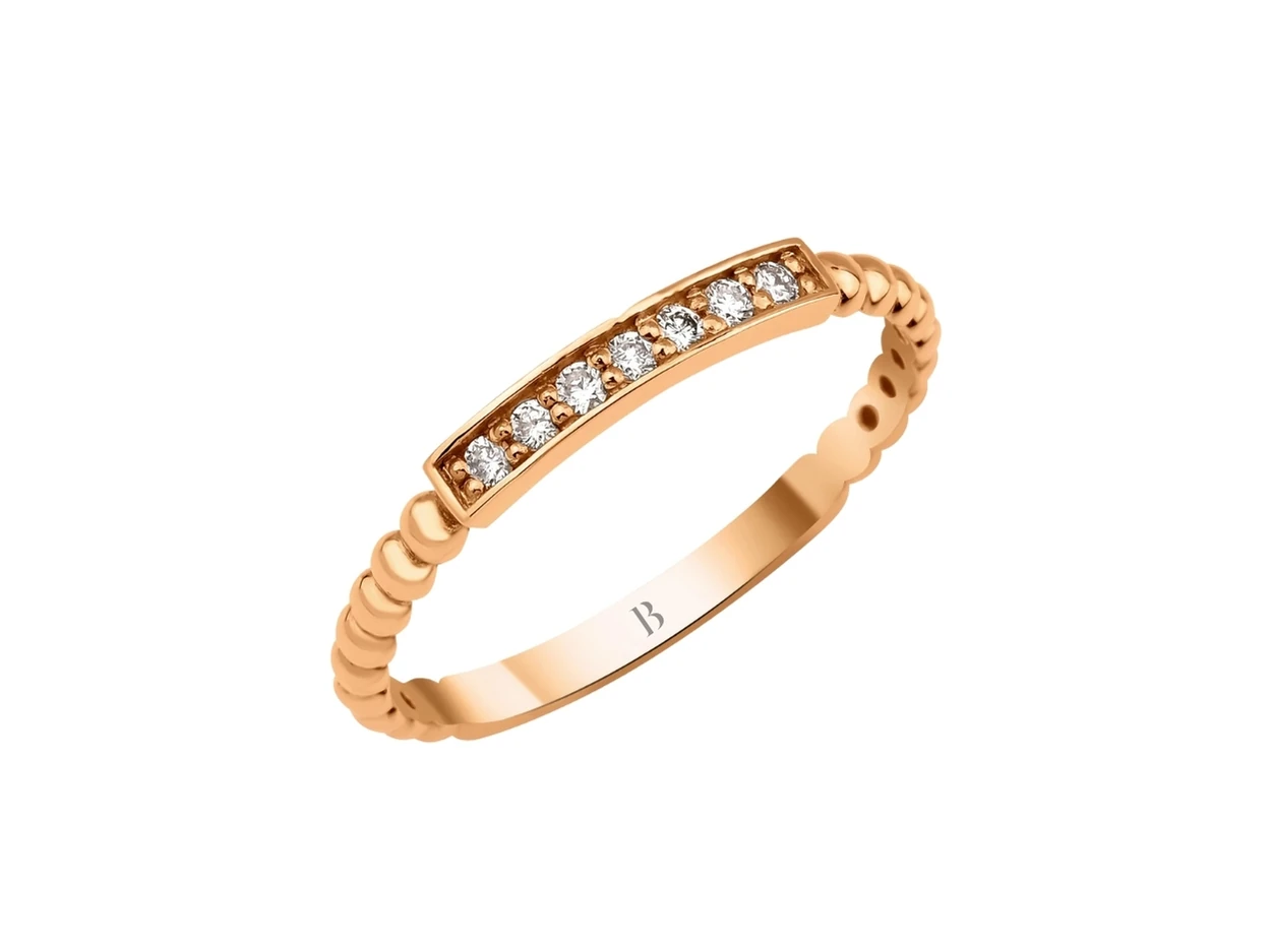 LAVINIA - 0.09 Karat Pırlanta Tasarım Yüzük