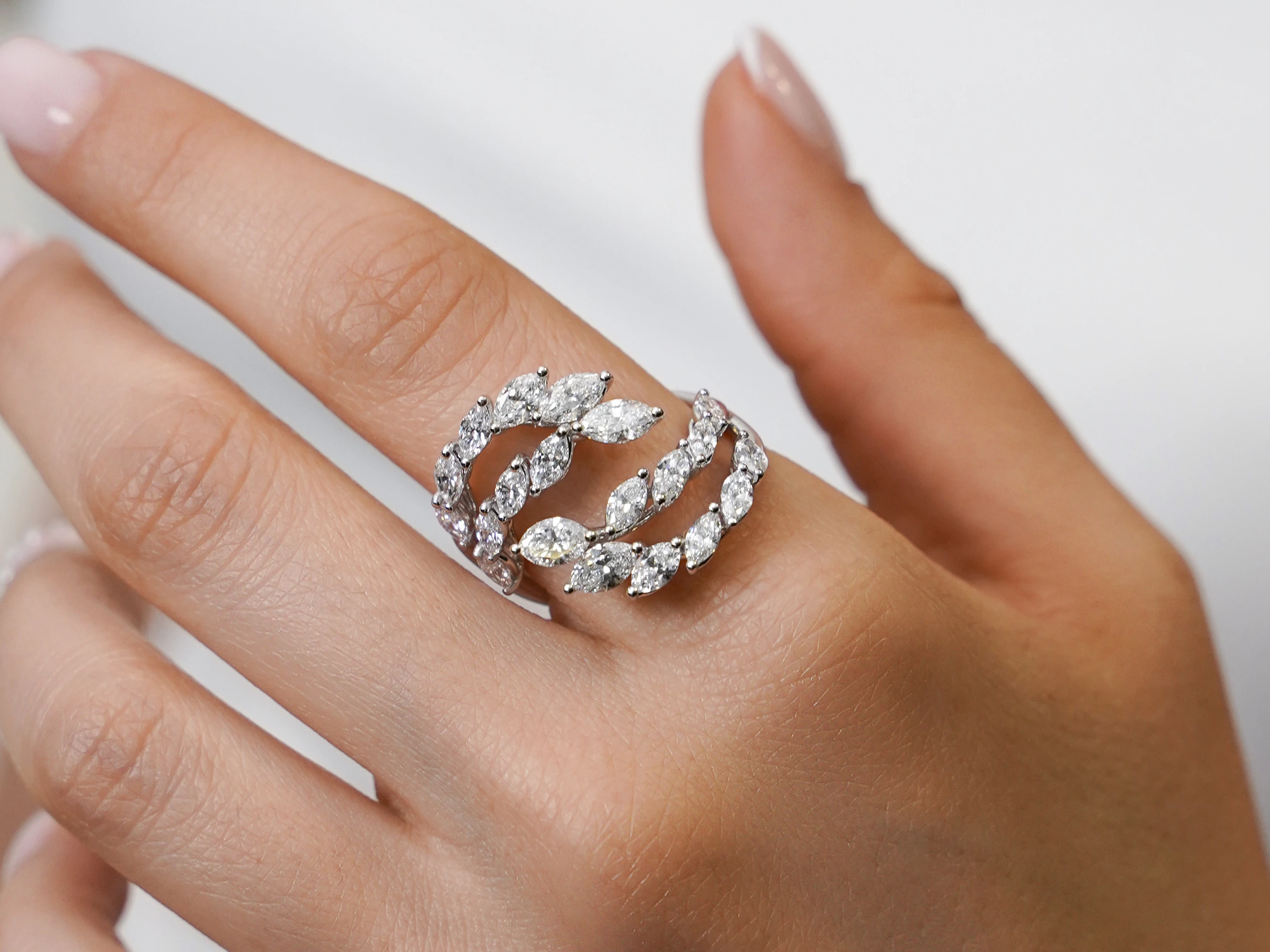 3,00 Karat Markiz Pırlanta Yüzük