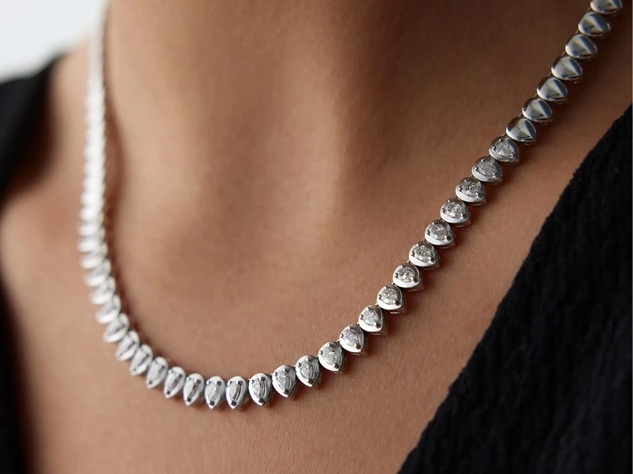 2,10 Karat Tasarım Pırlanta Gerdanlık 