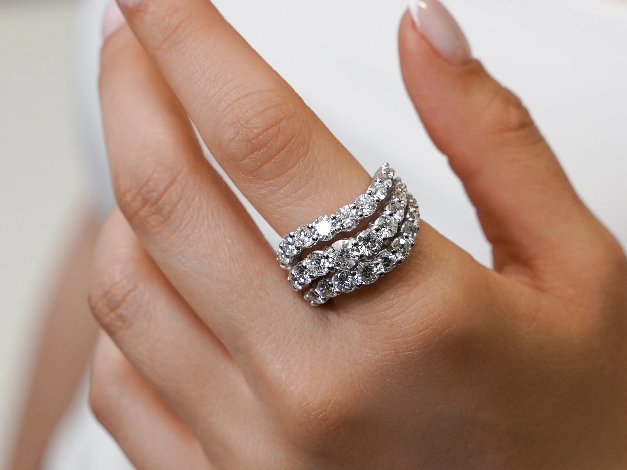 5,11 Karat Tasarım  Pırlanta Yüzük