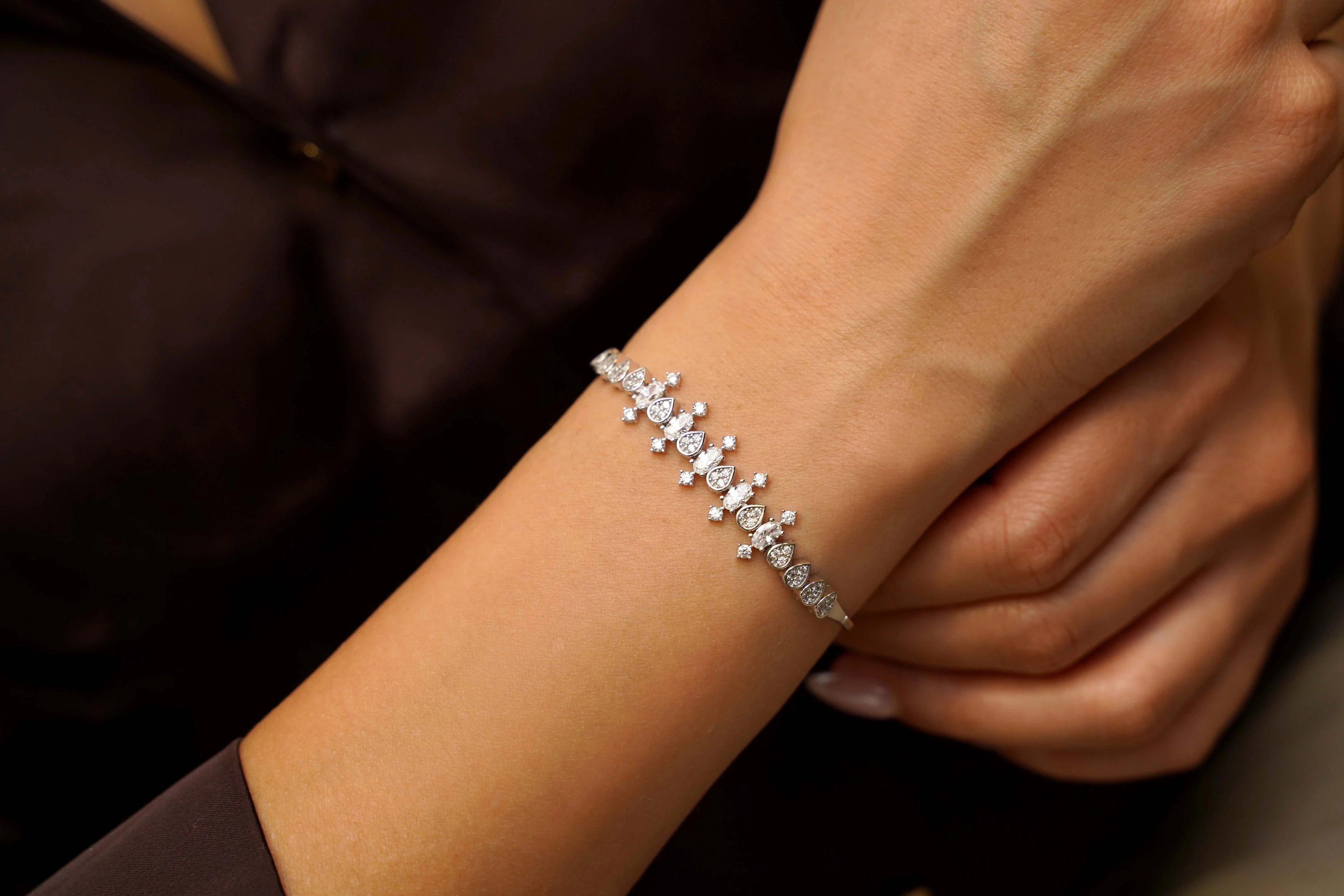 14 Ayar Altın Tasarım Bileklik