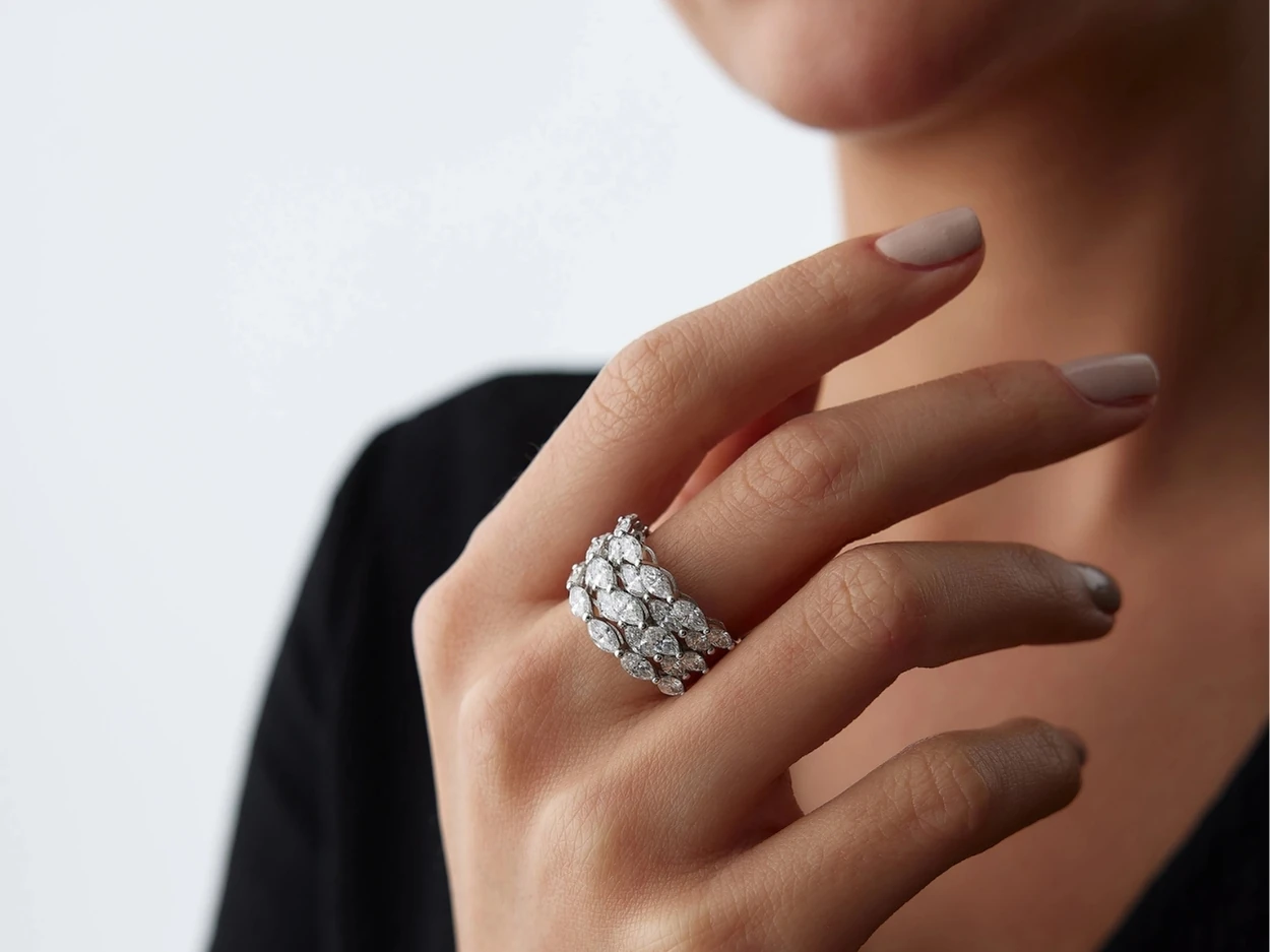 3,71 Karat Tasarım Pırlanta Yüzük