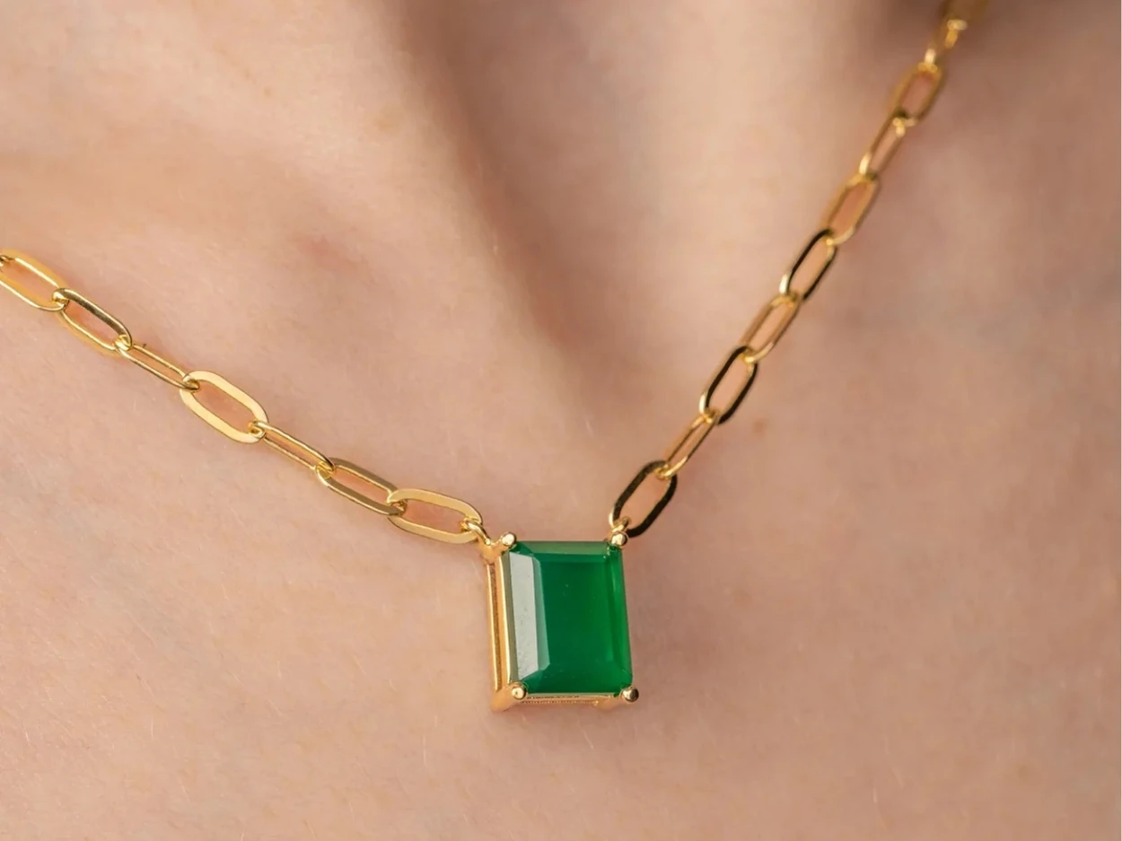 2,65 Karat  Colorful Ataç Kolye