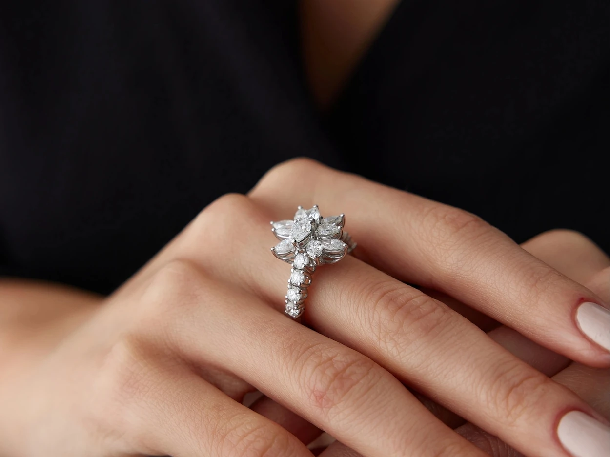 3,50 Karat Tasarım Pırlanta Yüzük