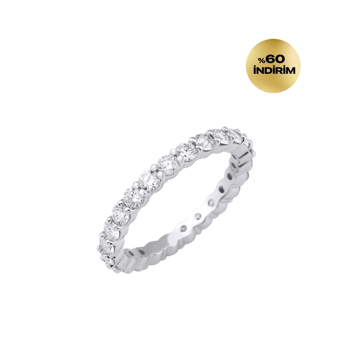 1,50 Karat Tamtur Pırlanta Yüzük