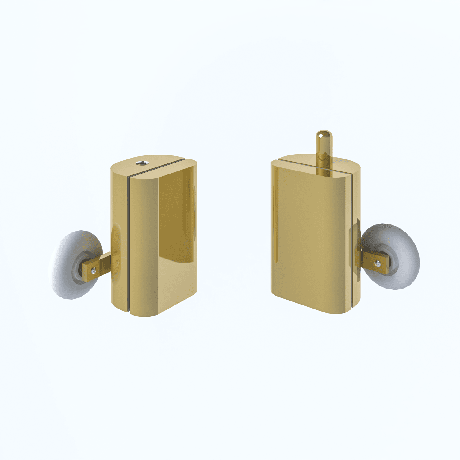 GOLD RİGEL  6mm Füme Cam Dikdörtgen Duşakabin