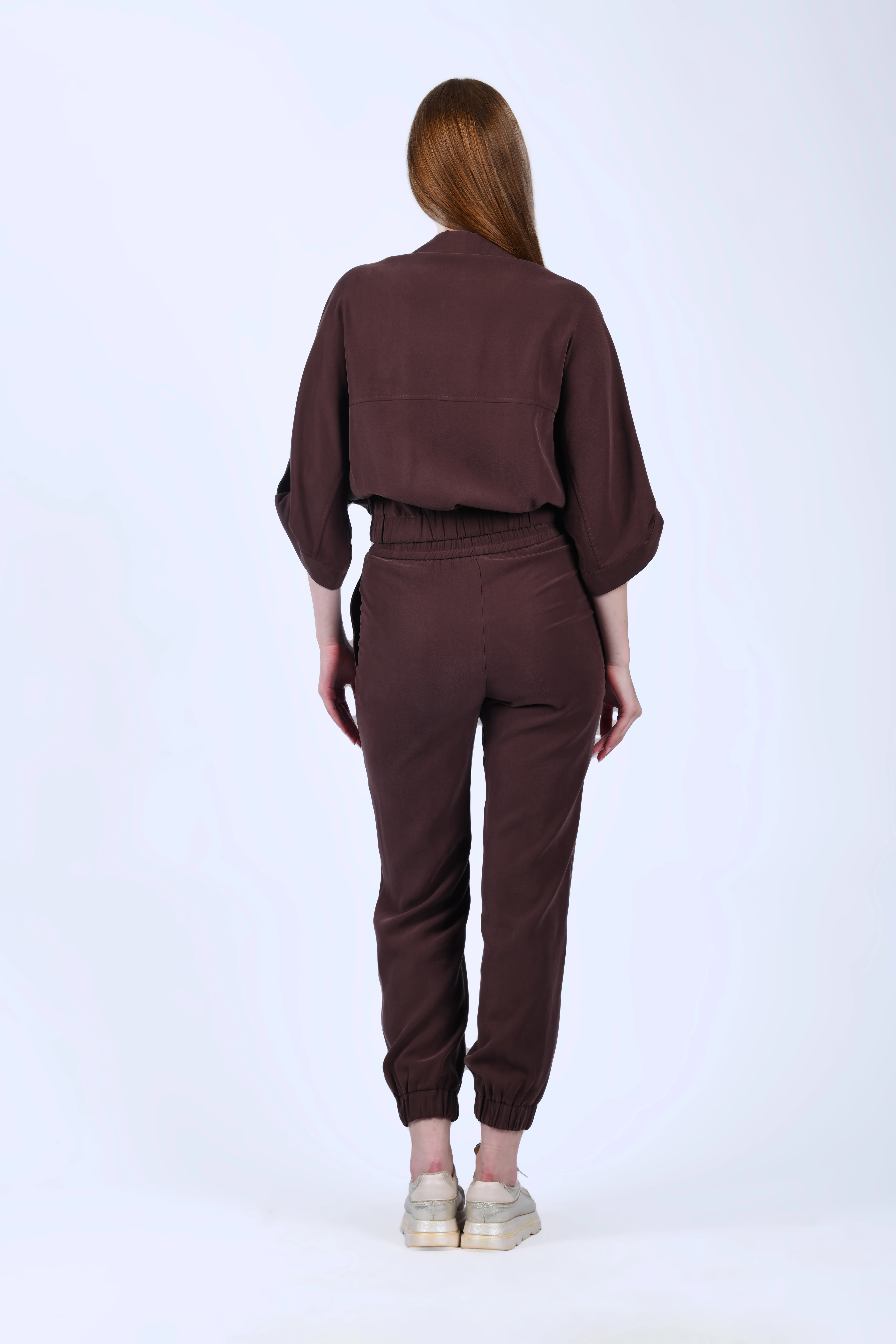 Kahve Gömlek Ceket - QC95