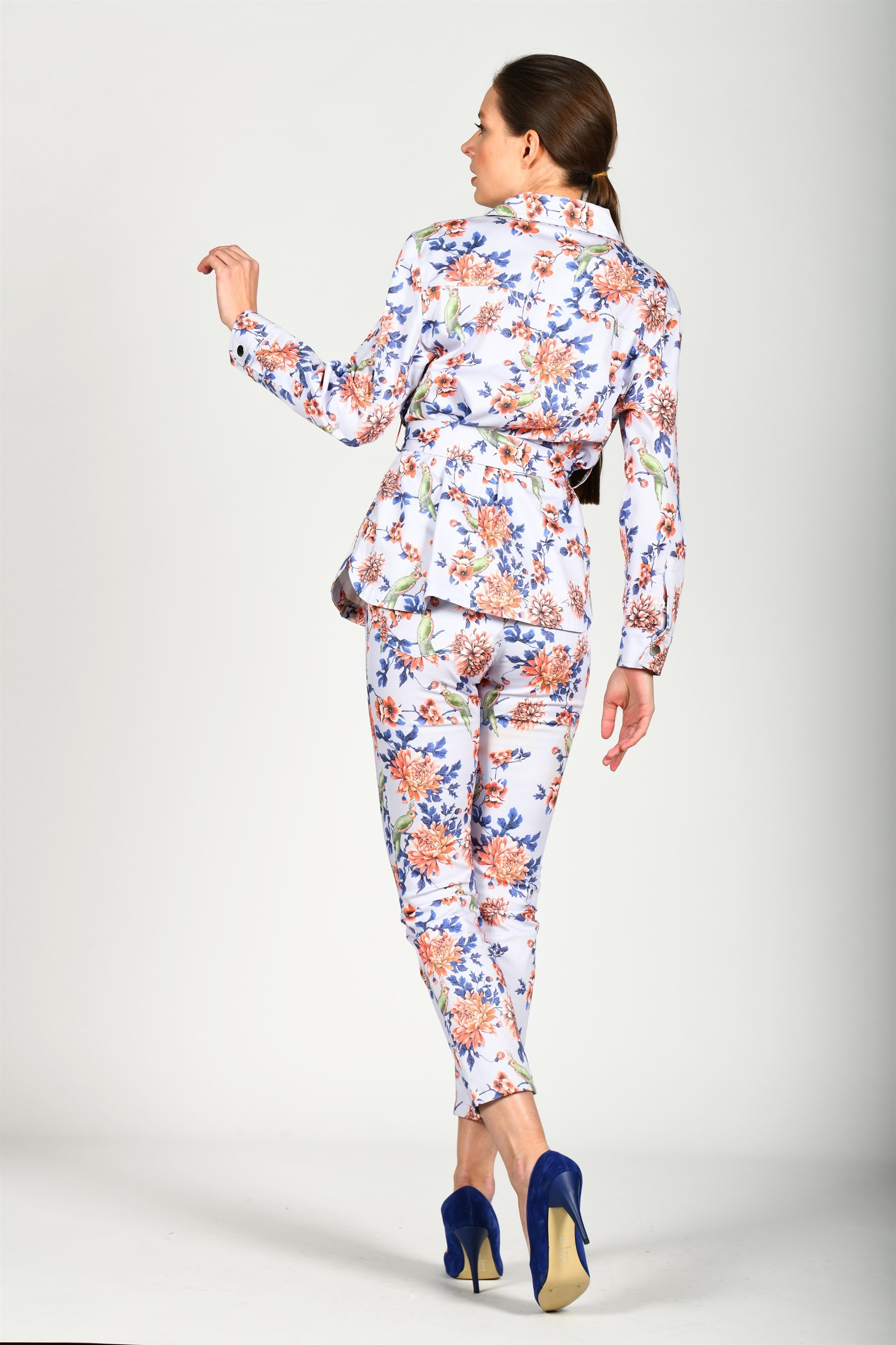 LP60 FLOWER PANTOLON - Lavanta