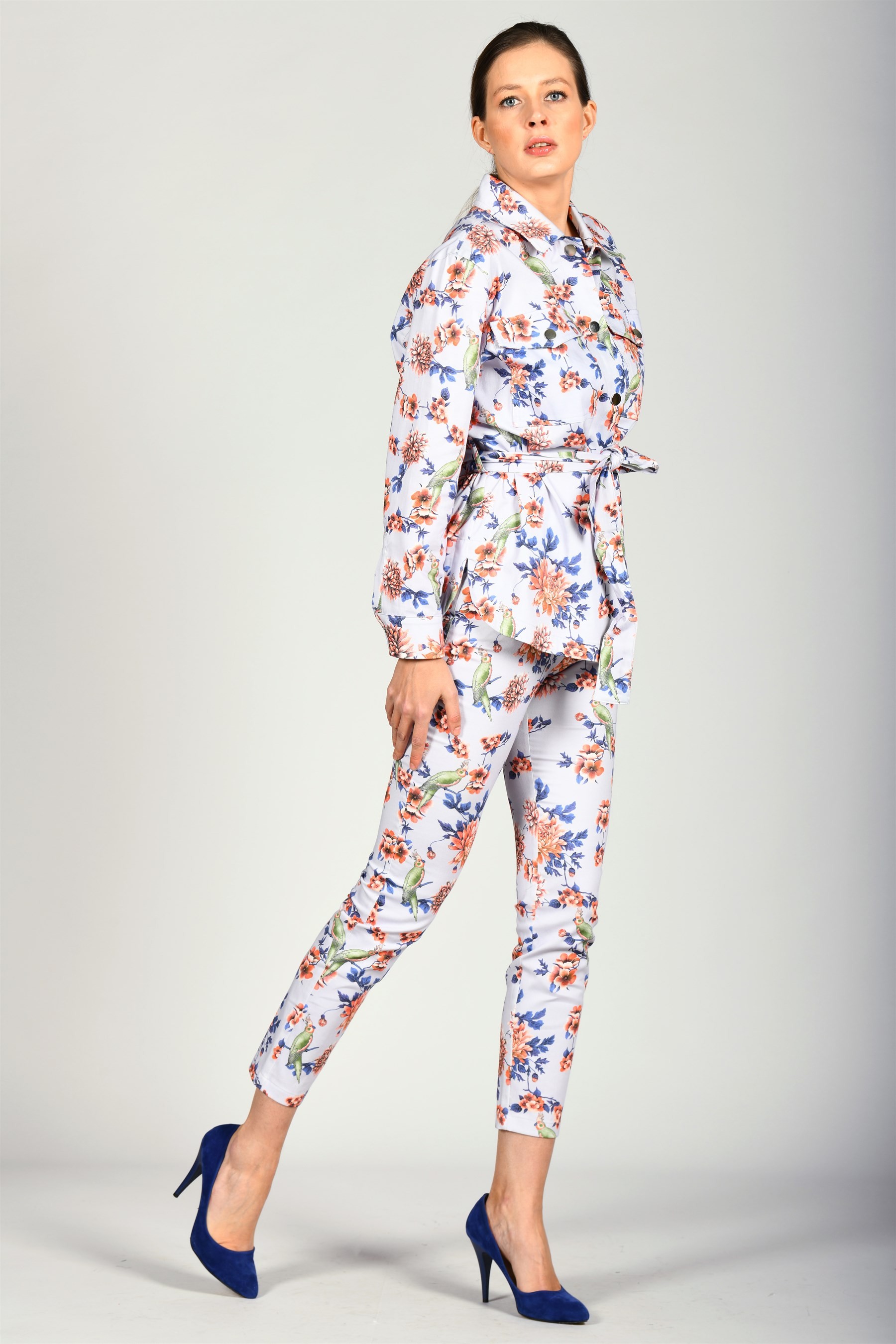 LP60 FLOWER PANTOLON - Lavanta