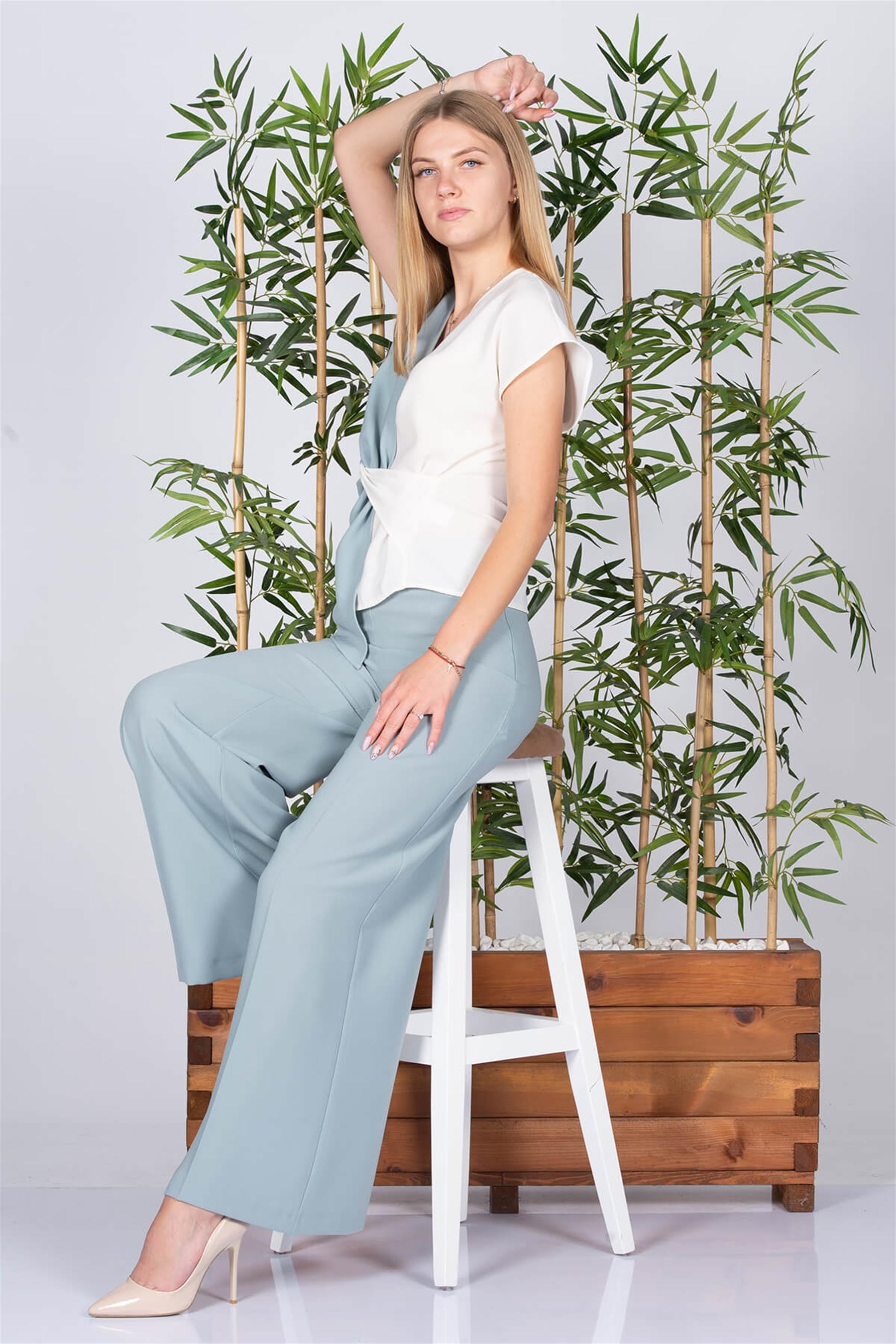QB29 İRENA BLUZ - Mint
