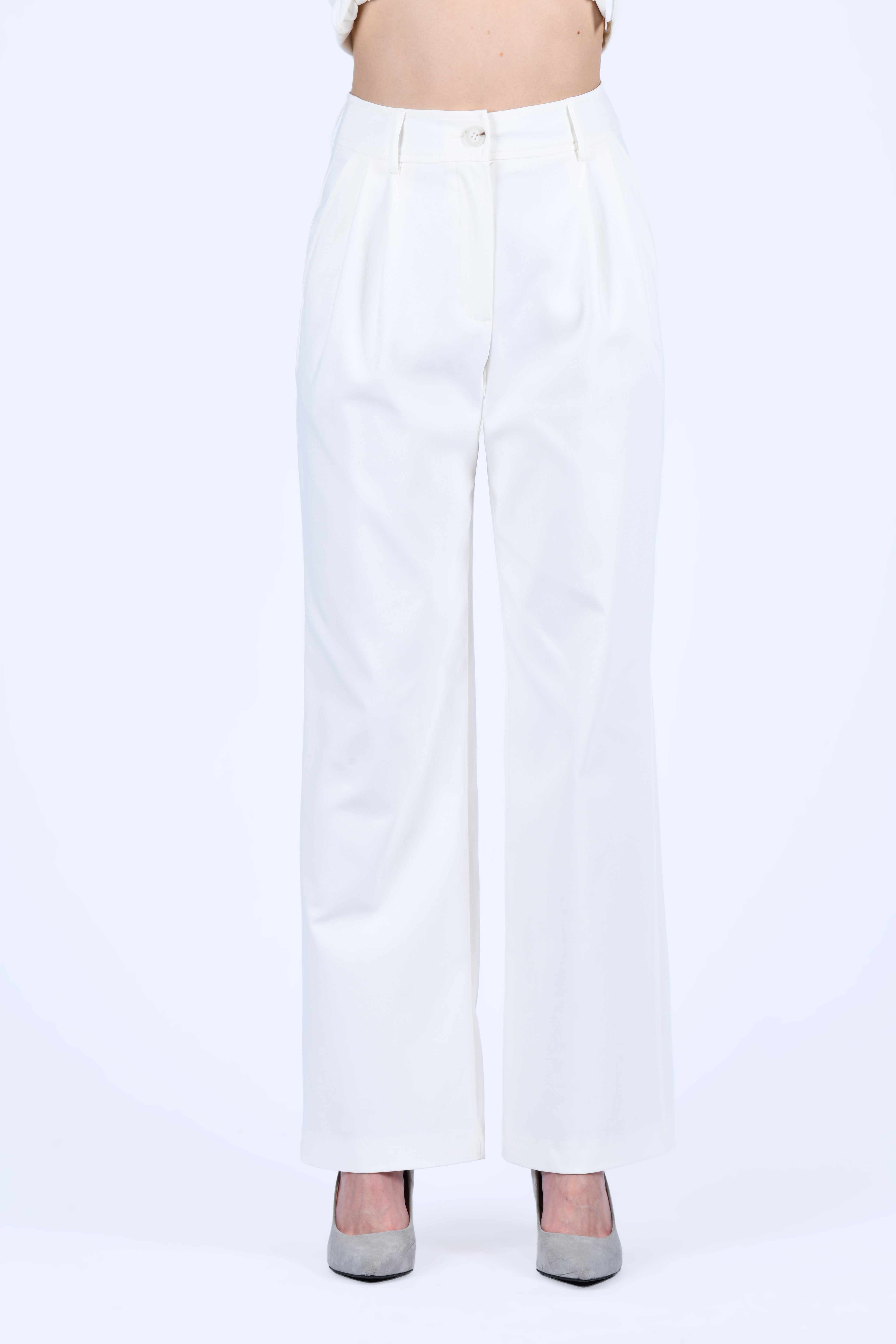Ecru Normal Bel Pantolon - LP178