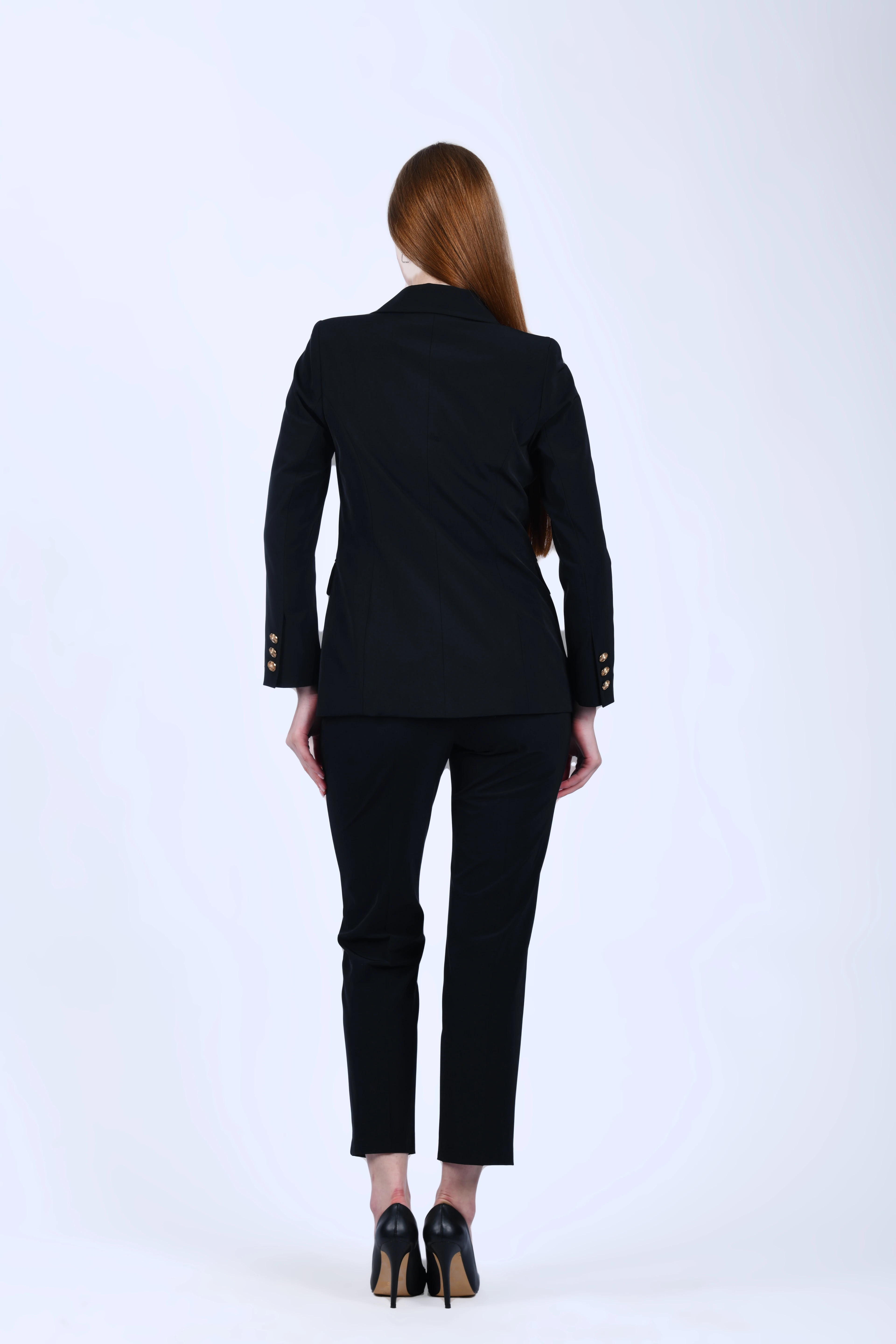 Siyah Blazer Ceket - QC92