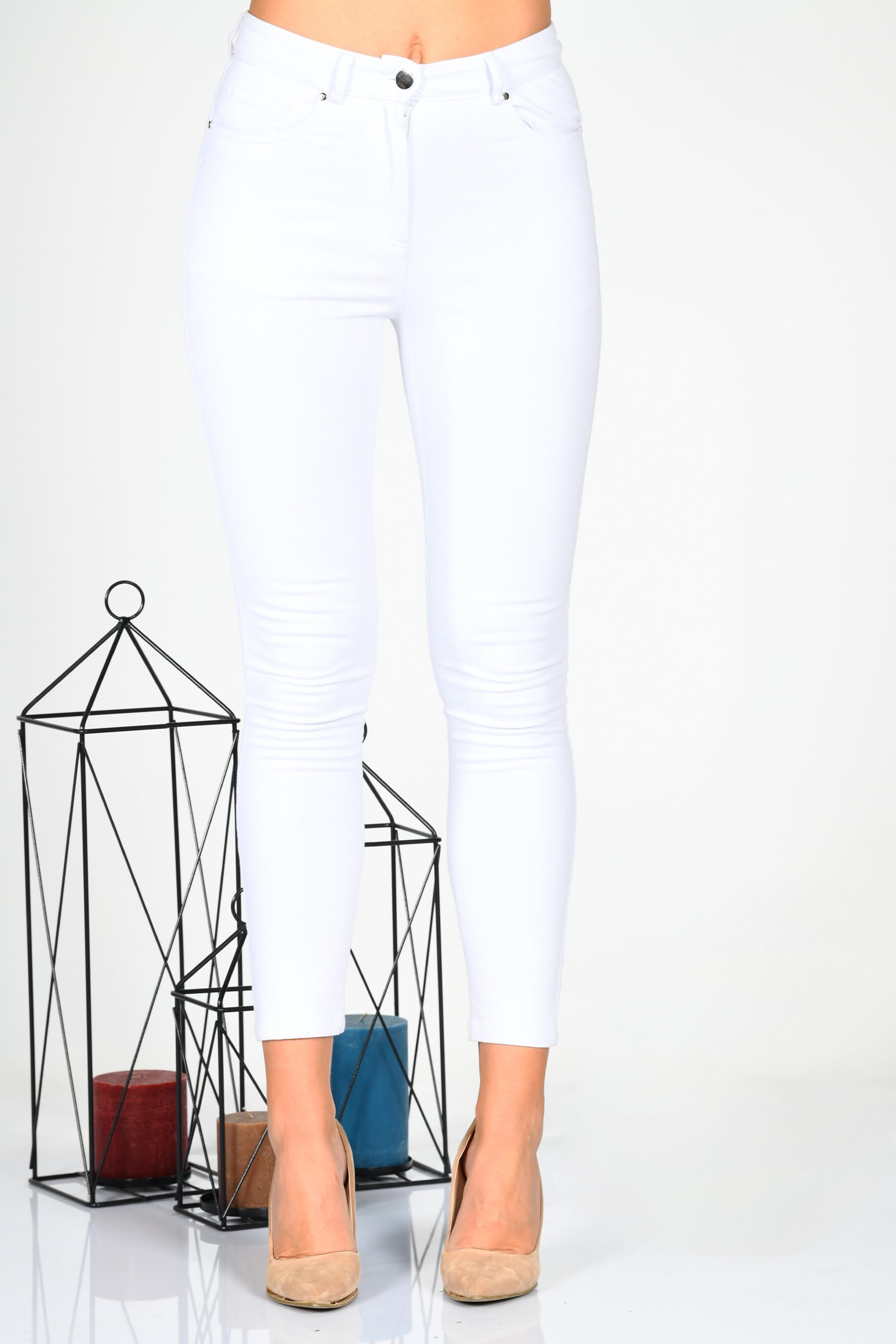7582 PANTOLON - Beyaz