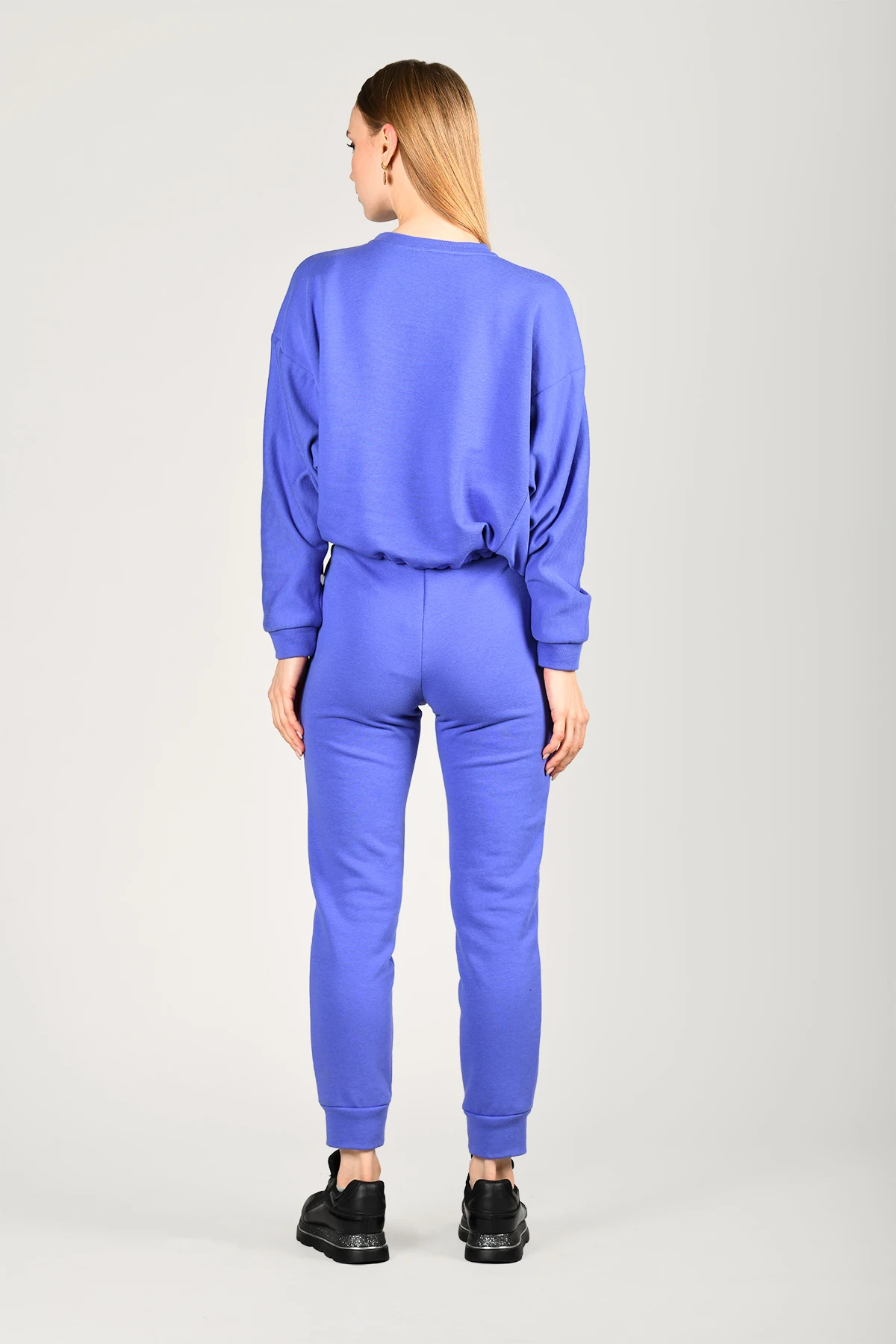 LZ19 DİAGONAL EŞOFMAN ALTI - Mor