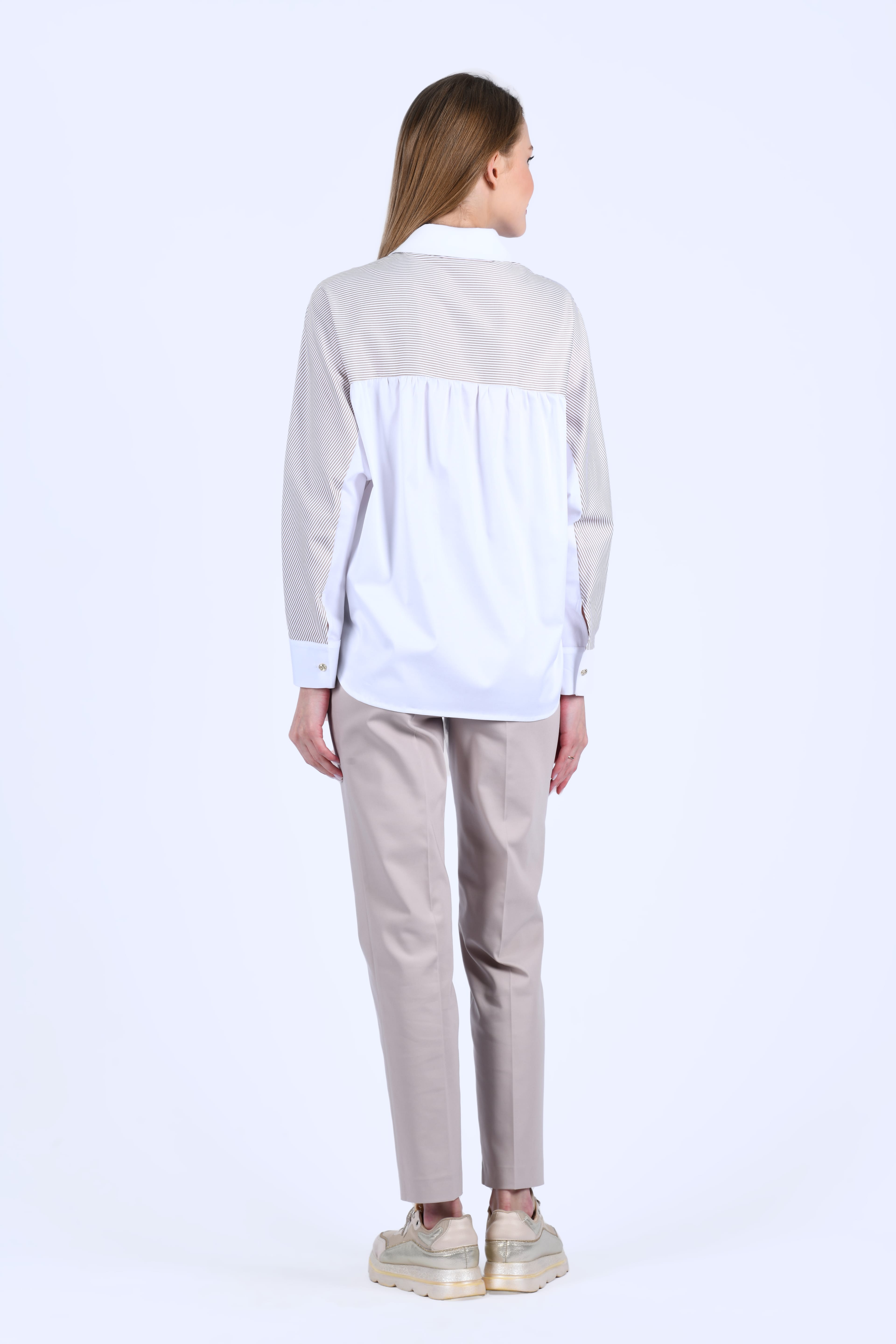 Taş Kendinden Kemerli Pantolon - LP182