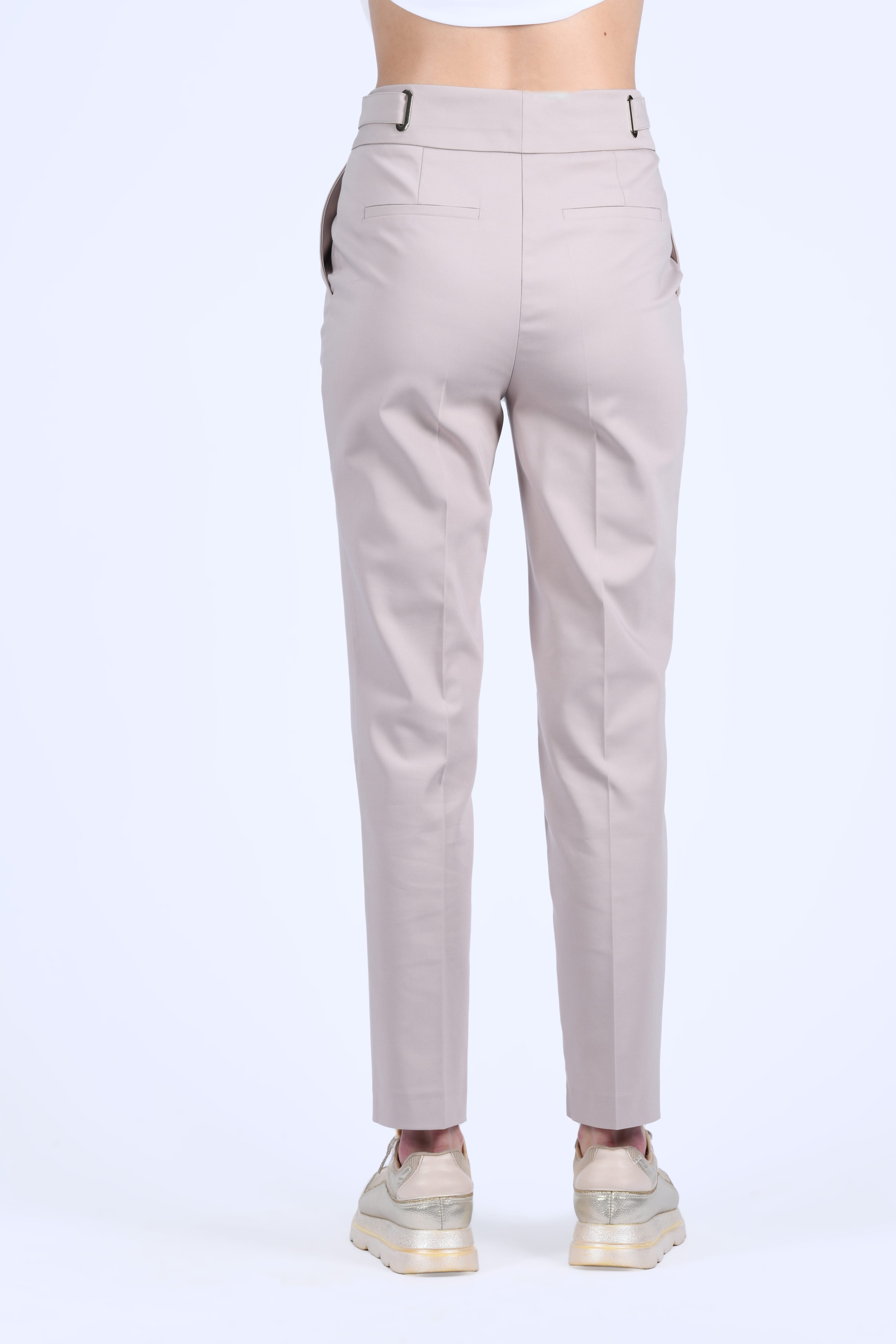 Taş Kendinden Kemerli Pantolon - LP182