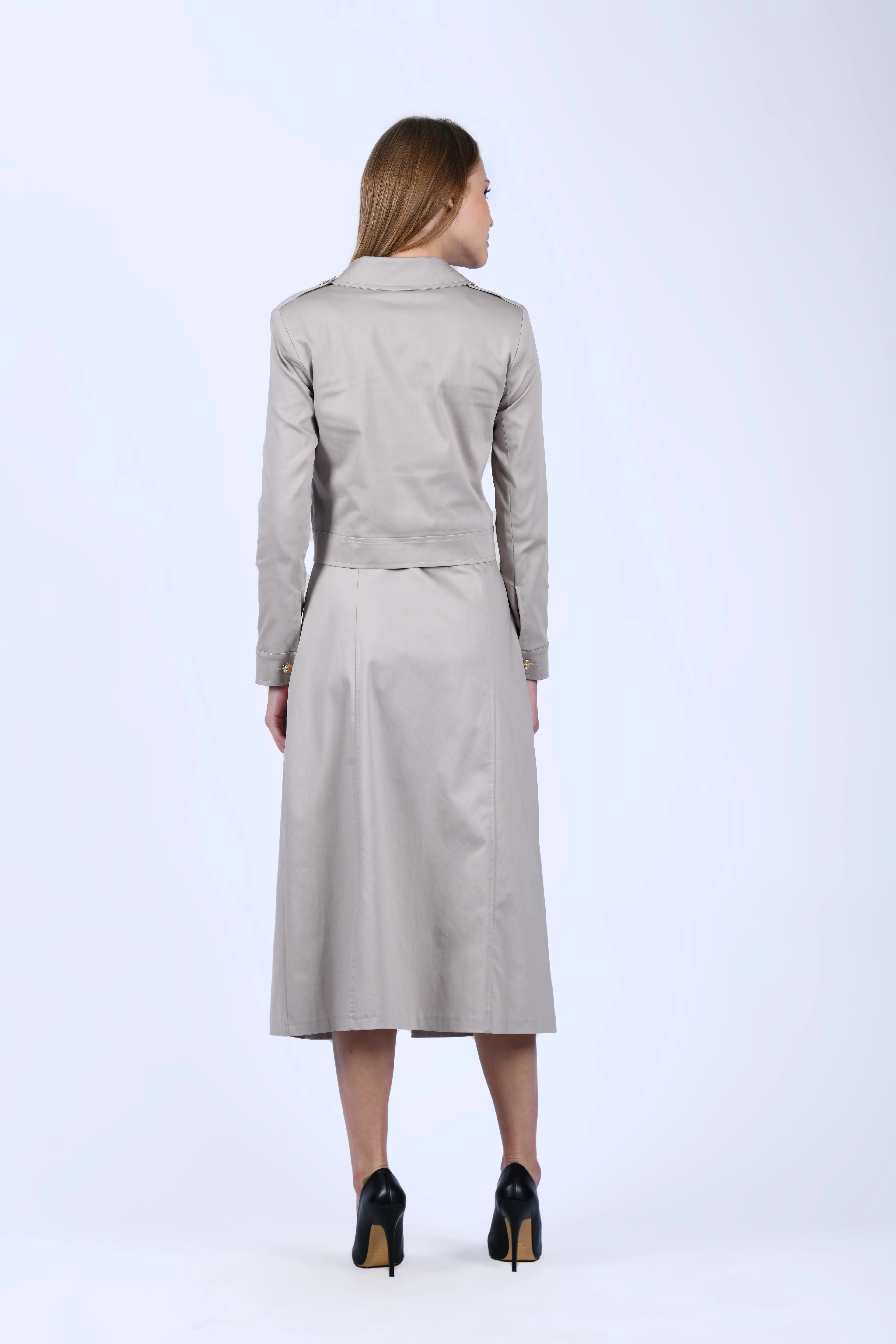 Taş Cepli Gömlek Ceket - QC94