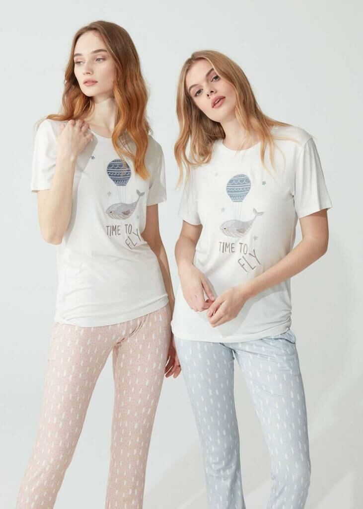 Feyza Feyza3787 Bayan 3'lü Pijama Takımı