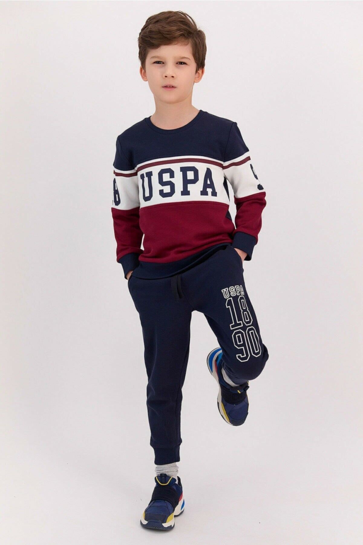 U.S. Polo Assn Us919-4-V1 Erkek Çocuk Eşofman Takımı