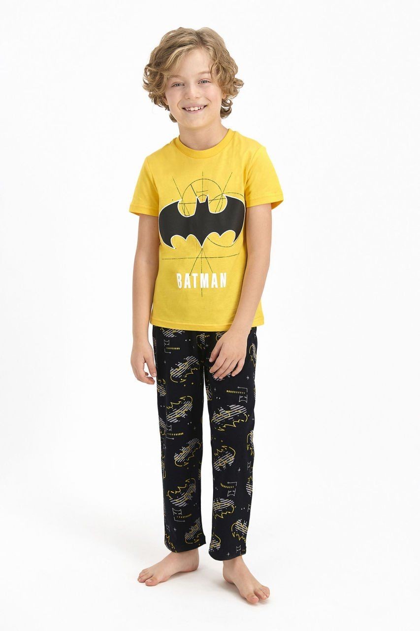 Batman L1350-3-V1 Erkek Çocuk Pijama Takımı