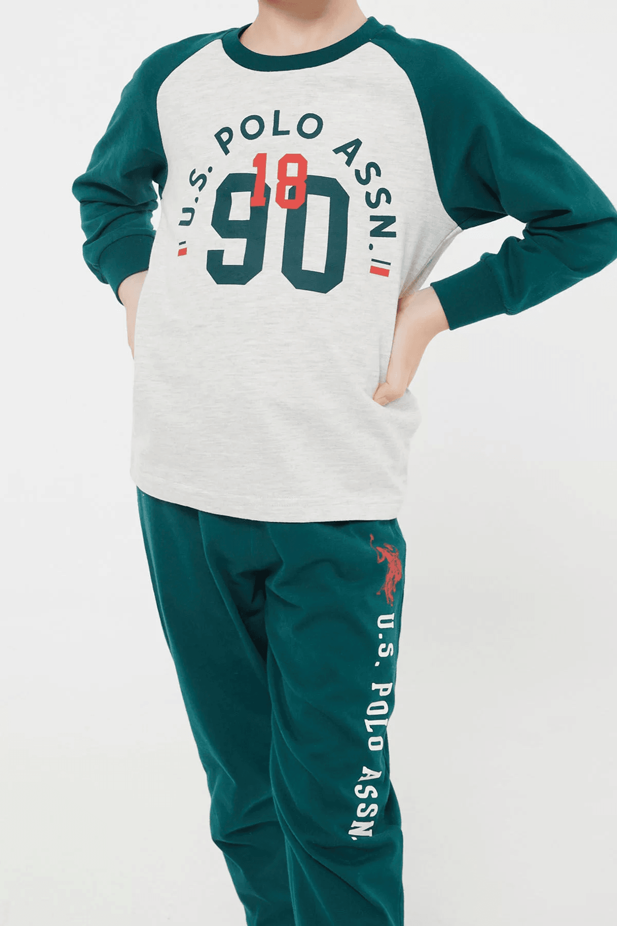 U.s. Polo Us1131-4-v2 Erkek Çocuk Pijama Takımı