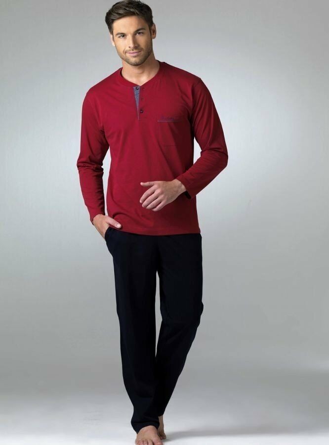 Pierre Cardin 5454 Uzun Kol Erkek Pijama Takım