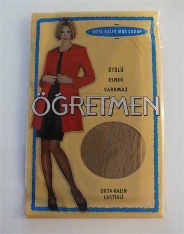 Öğretmen Orta Kalın Mus Çorap