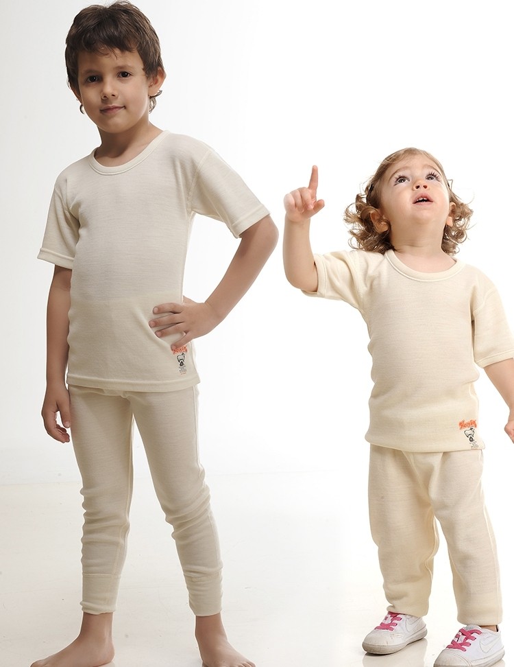 Hasyün 550-B Bebe %75 Yün Don  - Ten - 0-12 Ay