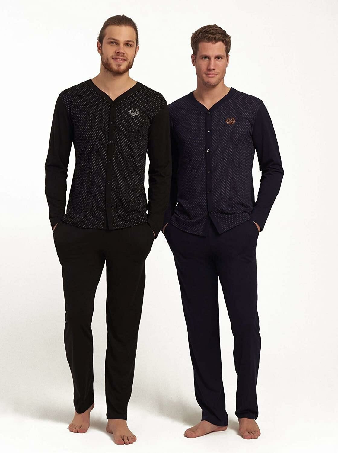 Mod Collection 3119 Uzun Kol Erkek Pijama Takım