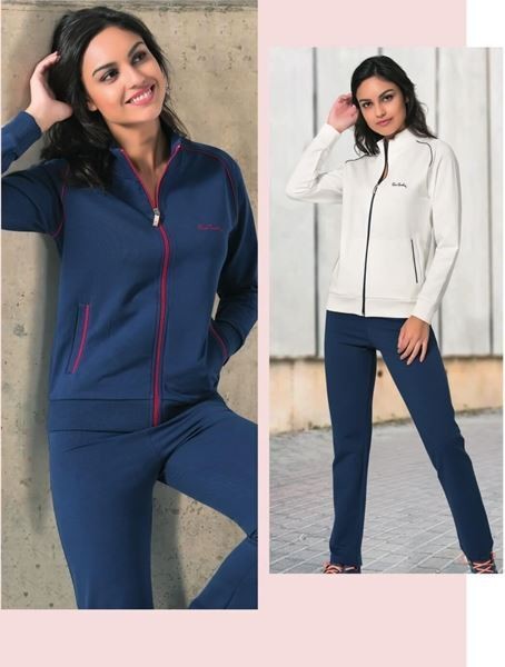 Pierre Cardin 4055 Bayan Eşofman Takımı  - EKRU - L