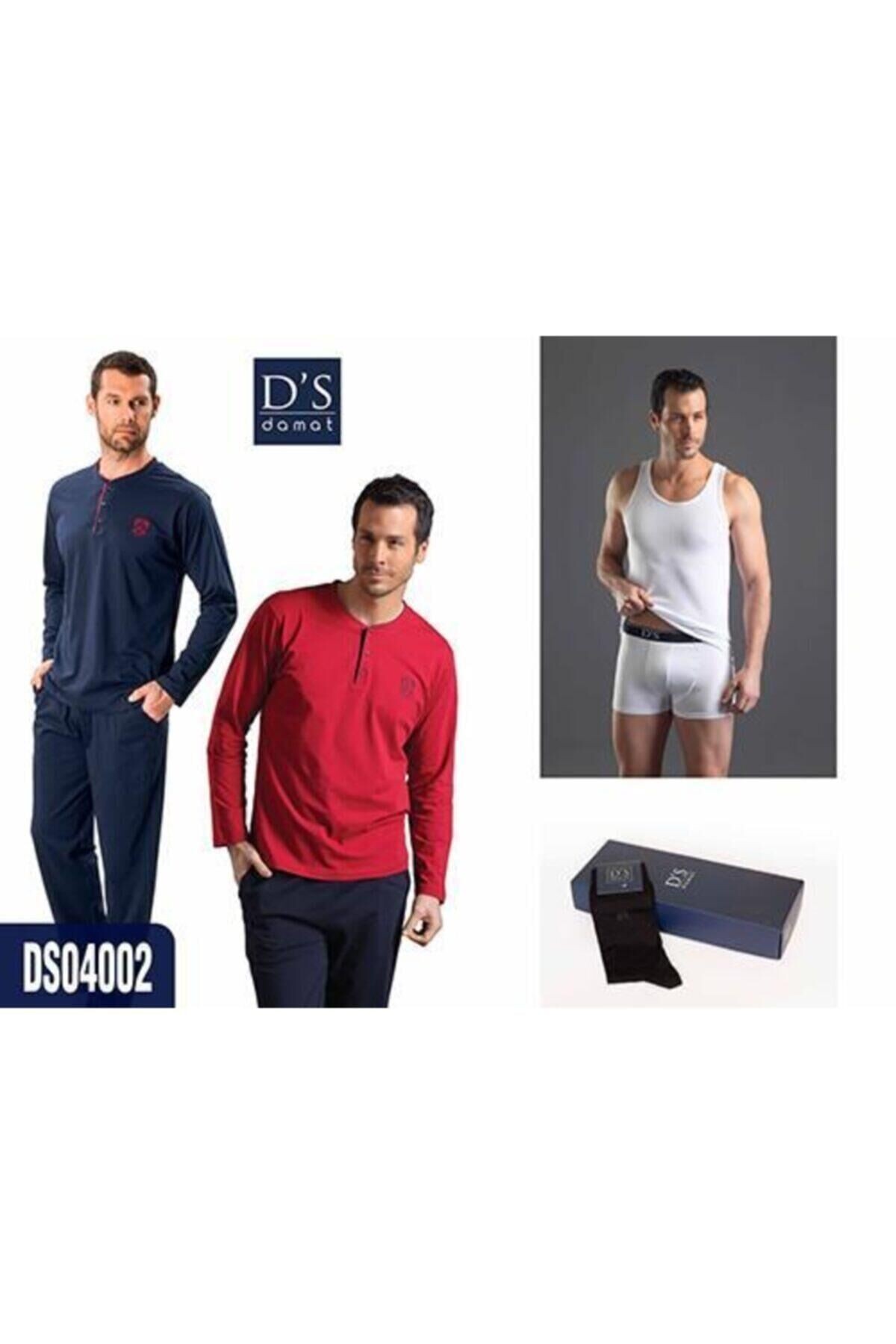 D'S Damat 4025 Erkek Robdöşambr Triko 5li Takım