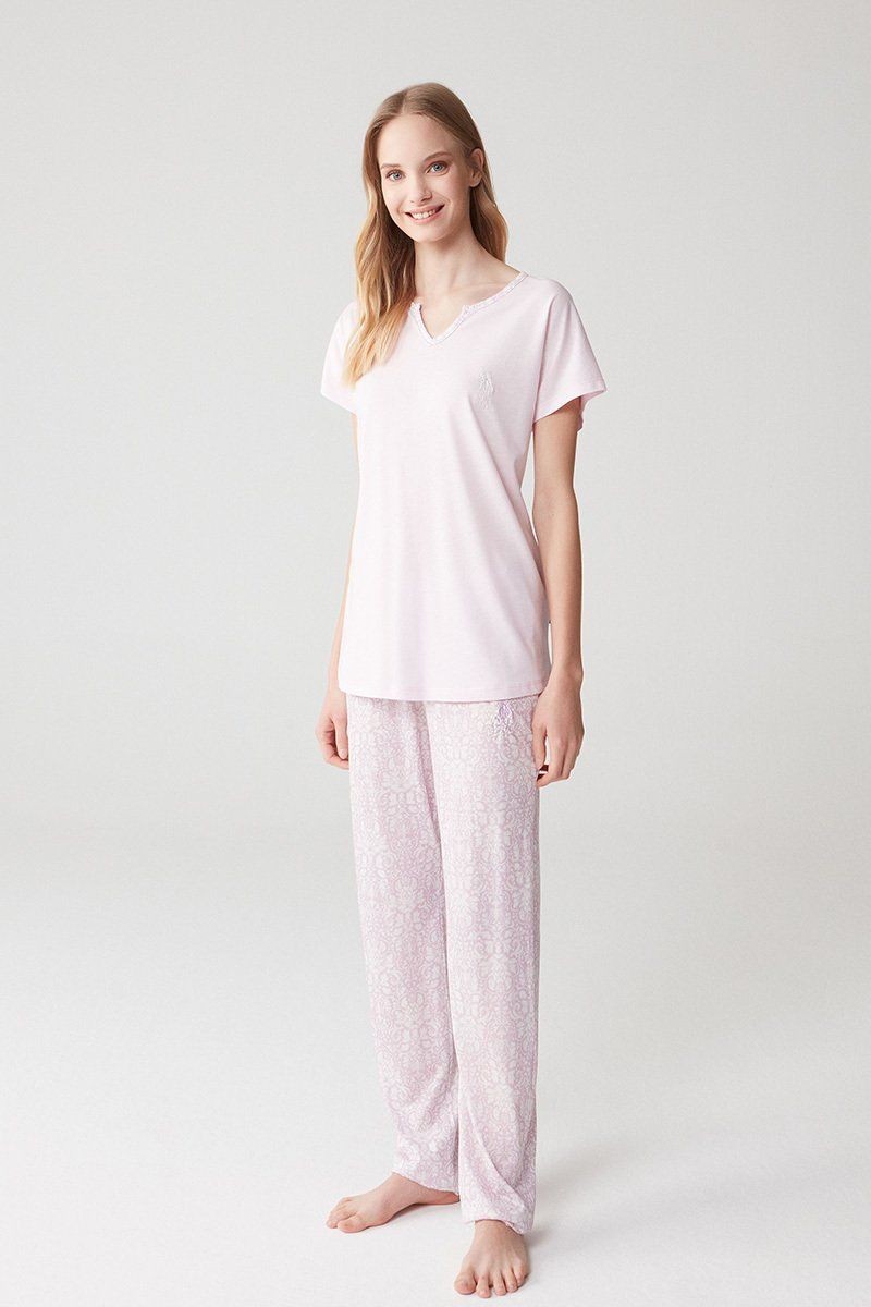 U.S. Polo Assn.16317 Bayan Pijama Takım