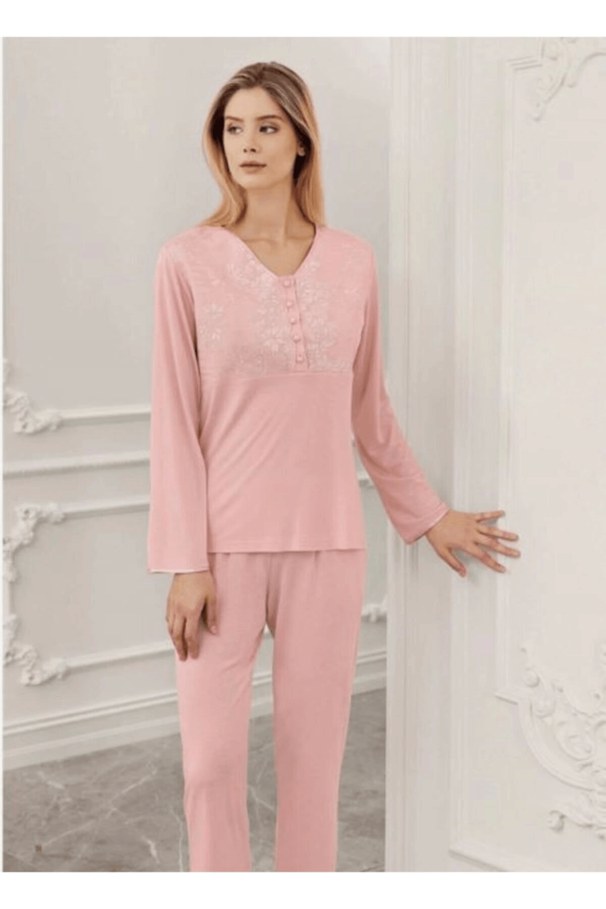 Perin 317 Sabahlıklı Pijama Takımı