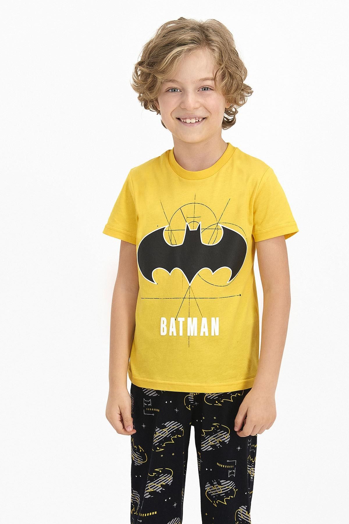 Batman L1350-3-V1 Erkek Çocuk Pijama Takımı